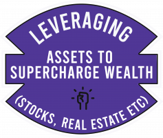 Leveraging assets to supercharge wealth (stocks, real estate etc)
